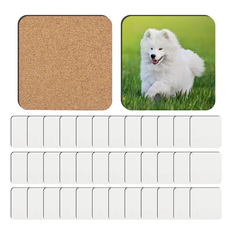 Coaster Sublimation Blank - НОВИНКА! В НАЛИЧИИ - 36 шт.