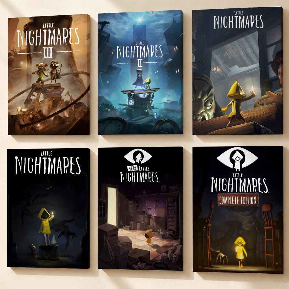 Canvas Wrap Ready - Аниме-постер по мотивам игры L-Little Nightmares,