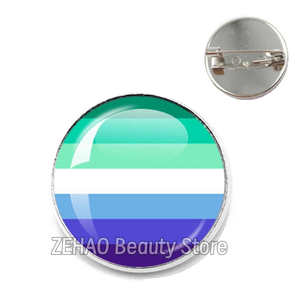Значки-броши с флагом Гей-прай – обзор и цена Button Badge Blank
